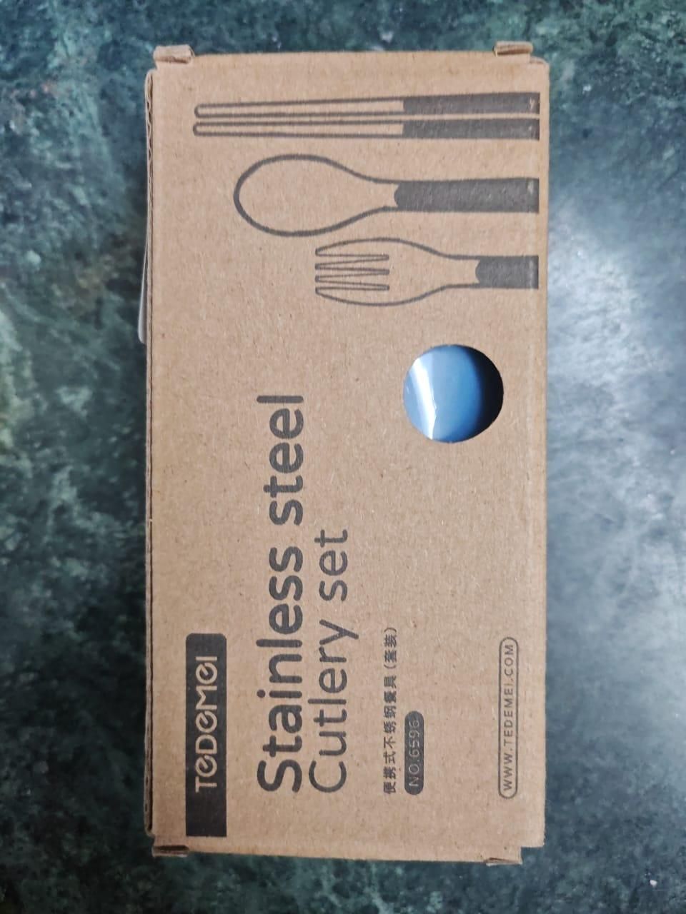 Travel Kawaii Cutlery Set